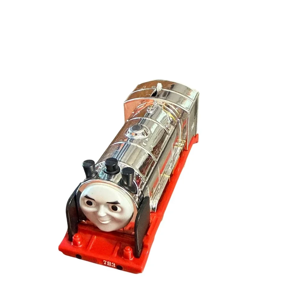 Thomas & Friends TrackMaster Merlin the Invisible Silver Chrome Motorized Engine